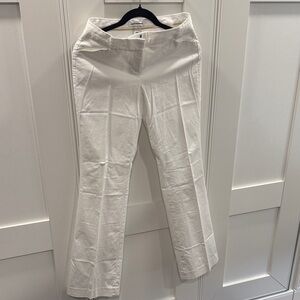 Express White and Gold Detail Pants